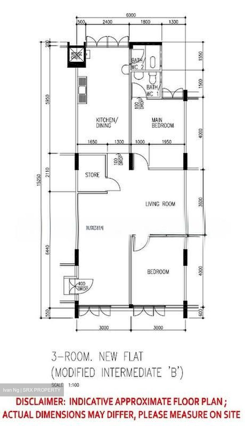 Blk 218 Ang Mo Kio Avenue 1 (Ang Mo Kio), HDB 3 Rooms #578083961